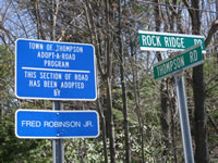 Rock Ridge and Thompson roads